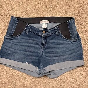Maternity Jean shorts